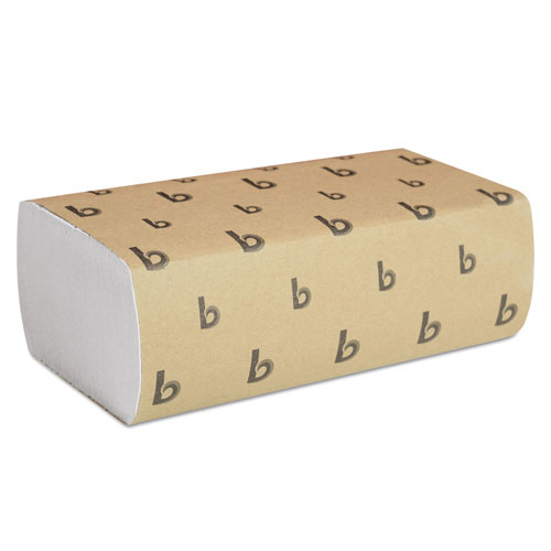 Boardwalk Multifold Paper Towels, White, 9 x 9 9/20, 250 Towels/Pack, 16 Packs/Carton