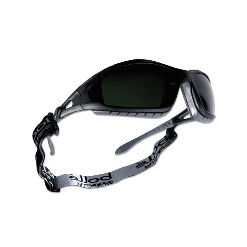 Bolle Tracker Series Safety Glasses, Shade 5.0 Lens, Welding Shade 5