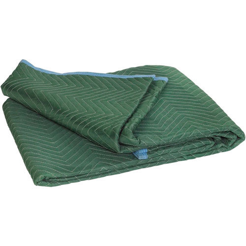 Box Partners Moving Blanket, Standard, 72"Wx80"H, 6/Ct, Green
