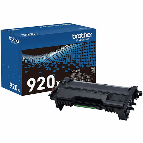 Brother Genuine TN920XL High-yield Toner Cartridge, Laser, Black, High Yield, 6,000 Pages