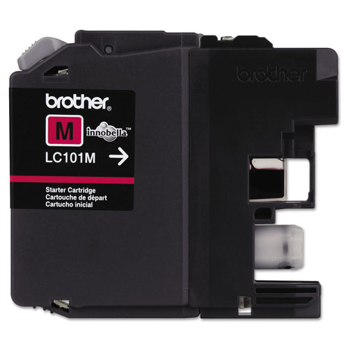 Brother LC101M Innobella Ink, 300 Page-Yield, Magenta
