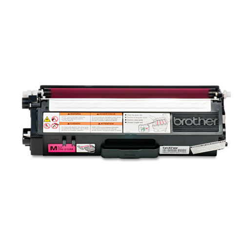 Brother TN310M Toner, 1500 Page-Yield, Magenta