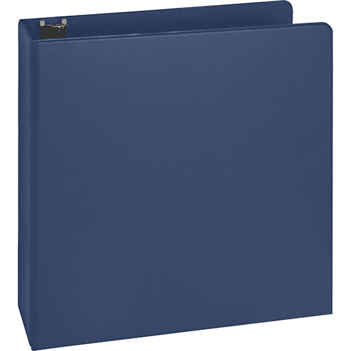 Business Source 35% Recycled D-Ring Binder, 2" Capacity, Blue