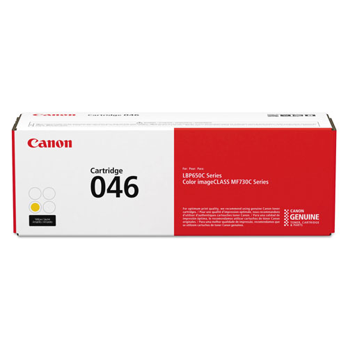 Canon 1247C001 (046) Toner, 2300 Page-Yield, Yellow