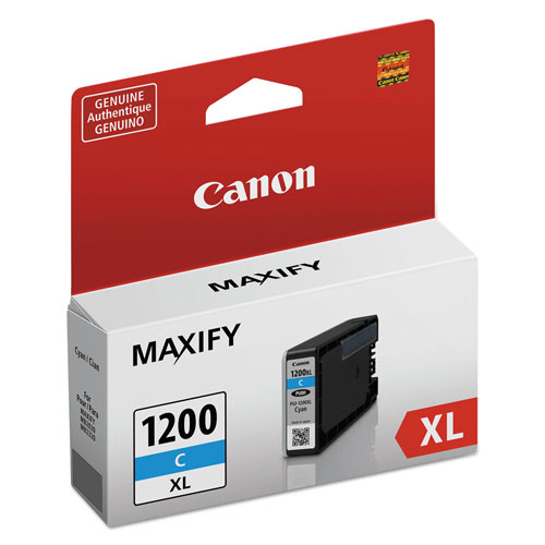 Canon 9196B001 (PGI-1200XL) High-Yield Ink, 1020 Page-Yield, Cyan