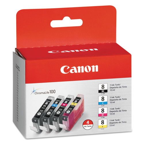 Canon CLI 8 - Ink Tank - 1 x Black, Yellow, Cyan, Magenta