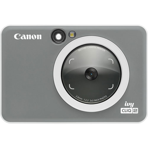 Canon IVY CLIQ 5 Megapixel Instant Digital Camera - Charcoal - Autofocus
