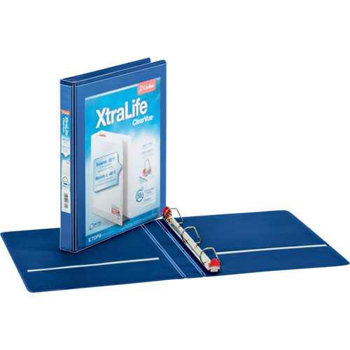 Cardinal Clearview 1" View Binder, Blue