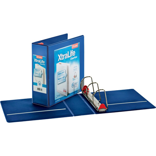 Cardinal Clearview 4" View Binder, Blue