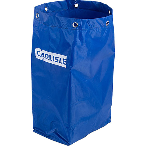Carlisle Foodservice Products Replacement Bag for Janitorial Cart (JC1945), Blue