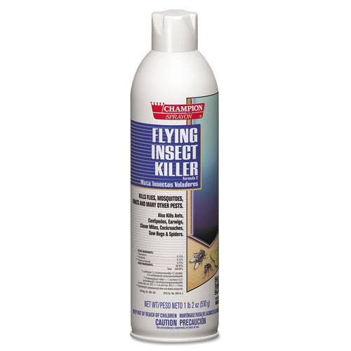 Chase Champion Sprayon Flying Insect Killer, 18oz, Can