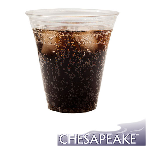 Chesapeake 12 Oz Pet Clear Plastic Cold Cup, 20 Sleeves of 50 Cups