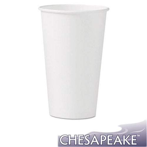 Chesapeake 16oz Single Wall White Hot Cup