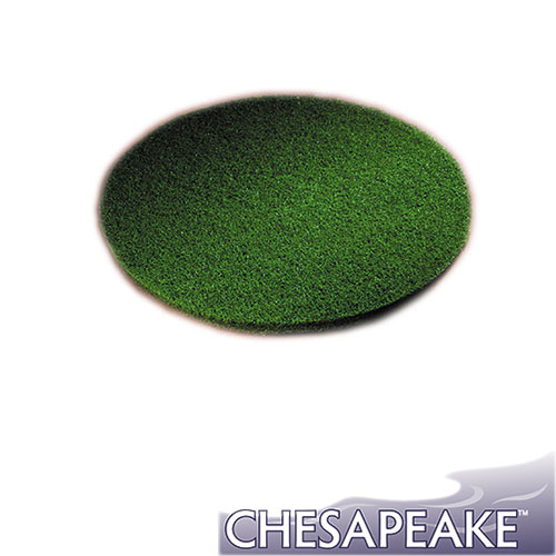 Chesapeake 17" Green Scrub Floor Pad