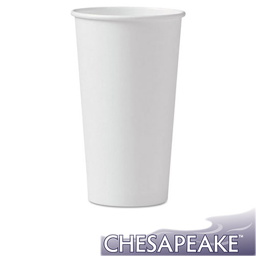 Chesapeake 20oz Single Wall White Hot Cup