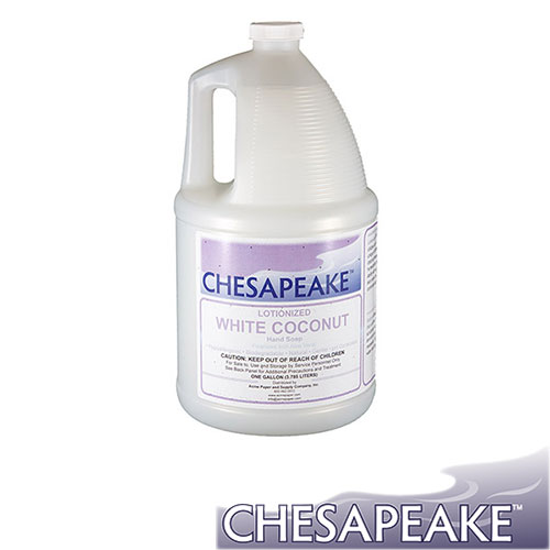 Chesapeake Lotionized White Coconut Hand Soap, Gallon Bottle