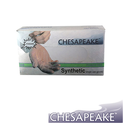 Chesapeake Medium Powder Free Synthetic Gloves 10 Boxes of 100