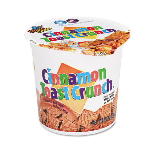Cinnamon Toast Crunch® Cinnamon Toast Crunch Cereal, Single-Serve 2.0oz Cup, 6/Pack