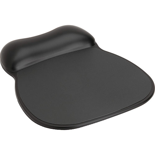 Compucessory 23718 Black Stain Resistant Wrist Rest/Mousepad