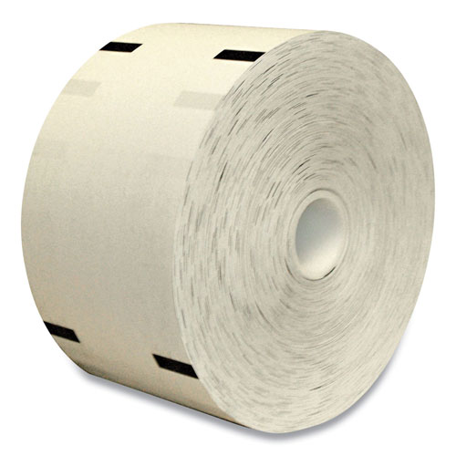 Control Papers Thermal ATM Receipt Roll, 3.12" x 1,000 ft, White, 4/Carton