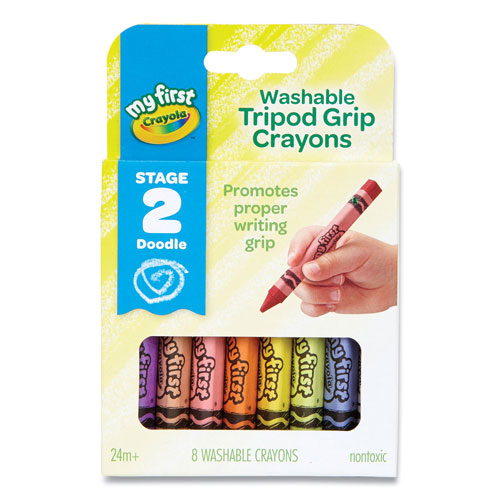 Crayola My First Triangular Crayons - CYO811460 