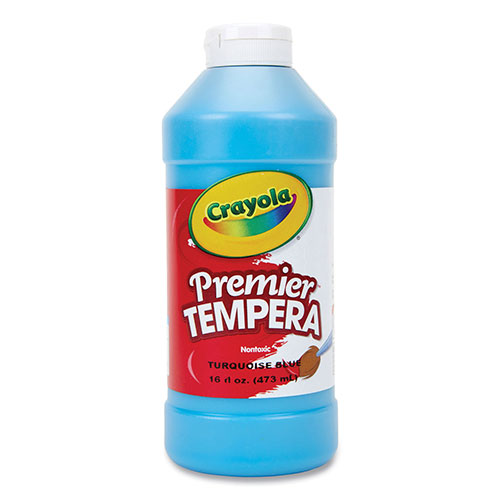 Crayola Premier Tempera Paint, 16oz., Turquoise