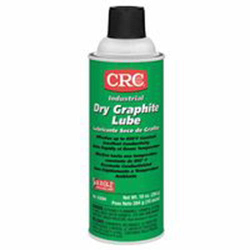 CRC Dry Graphite Lube, 10 oz, Aerosol Can, Black