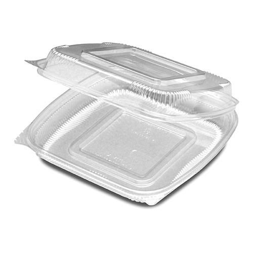 D&W Finepack SeeShell 8" x 8" Hinged Container