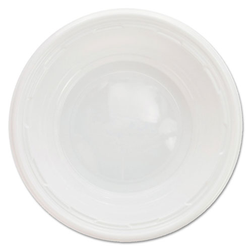 Dart Famous Service Impact Plastic Dinnerware, Bowl, 5-6 oz, White, 125/Pack