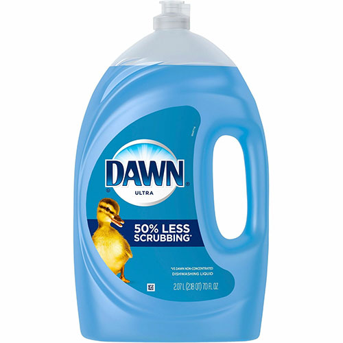 Dawn Ultra Dish Liquid Soap, Liquid, 70 fl oz (2.2 quart), Original Scent, 1 Bottle, Blue