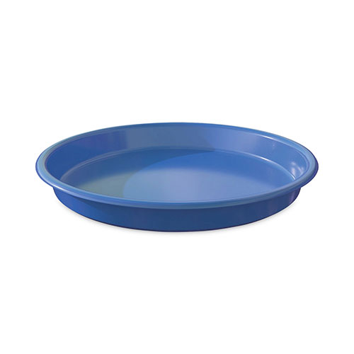 Deflecto Little Artist's Antimicrobial Craft Tray, 13" Dia., Blue