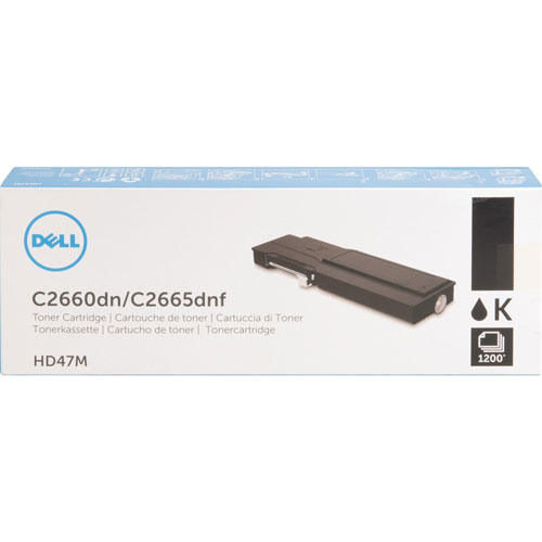 Dell Toner Cartridge for C2660, 1200 Page Standard Yield, Black