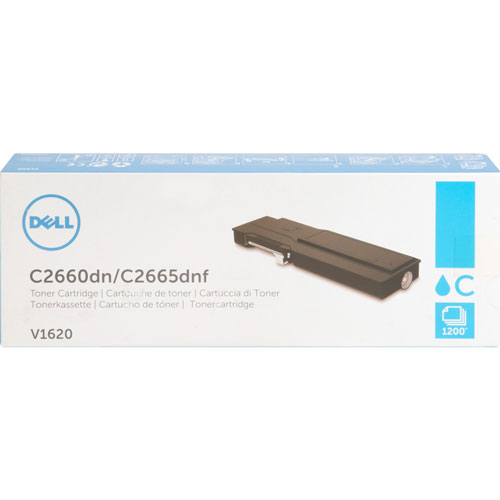 Dell Toner Cartridge for C2660, 1200 Page Standard Yield, Cyan