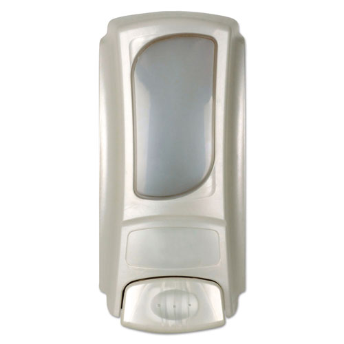 Dial Hand Care Anywhere Flex Bag Dispenser, 15 oz, 4" x 3.1" x 7.9" Pearl, 6/Carton