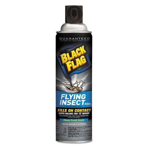 Diversey Black Flag Flying Insect Killer 3, 18 oz Aerosol, Fresh