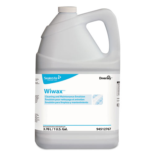 Diversey Wiwax Cleaning and Maintenance Solution, Liquid, 1 gal