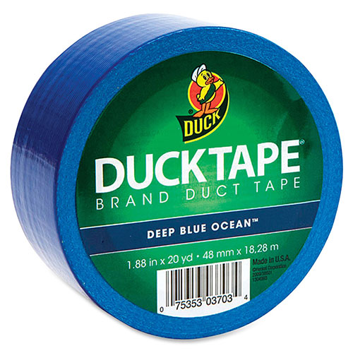 Duck® Duck Tape, 1.88" x 20 Yards, Blue