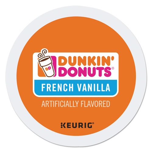 Dunkin' Donuts K-Cup Pods, French Vanilla, 24/Box