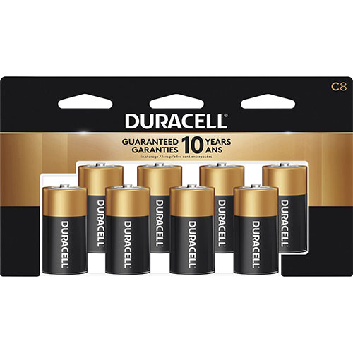 Duracell Alkaline C Batteries, For General Purpose, C, Alkaline, 96/Carton