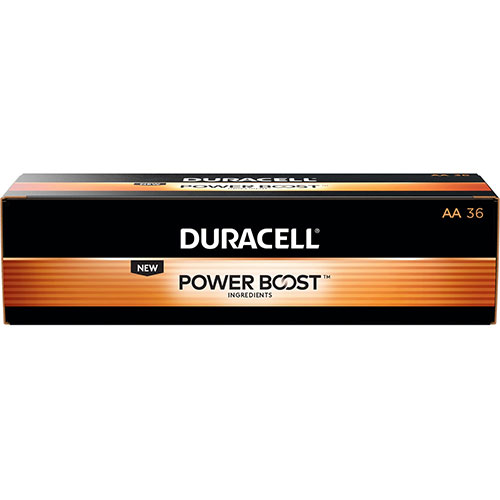 Duracell CopperTop Battery, AA, Alkaline, 144/Carton