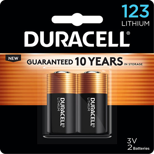 Duracell Lithium Photo Battery, For Camera, Photo Equipment, 3 V DC, Lithium (Li), 72/Carton
