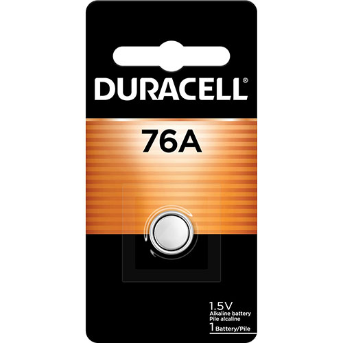 Duracell Specialty Alkaline Battery, 76/675, 1.5V