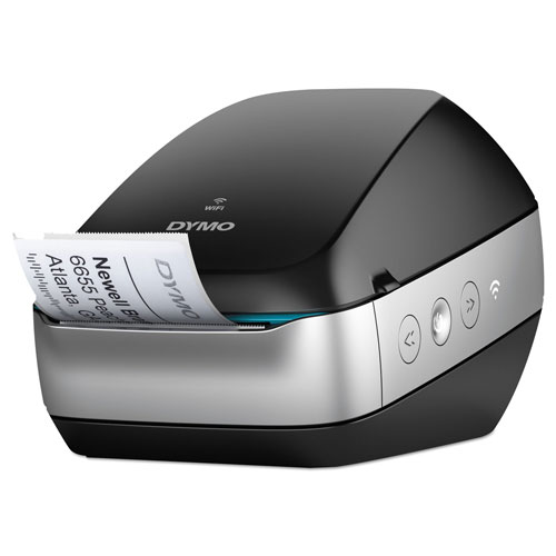 Dymo LabelWriter Wireless Black Label Printer, 71 four-line labels/min