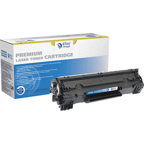 Elite Image Remanufactured Toner Cartridge, Alternative for HP 85A (CE285A), Laser, Ultra High Yield, Black, 2300 Pages, 1 Each