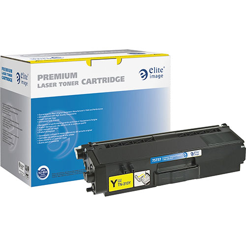 Elite Image Remanufactured Toner Cartridge, Alternative for Brother (TN315), Laser, 3500 Pages, Yellow, 1 Each