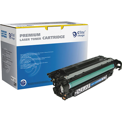 Elite Image Remanufactured Toner Cartridge, Alternative for HP 507X (CE400X), Laser, High Yield, Black, 11000 Pages, 1 Each