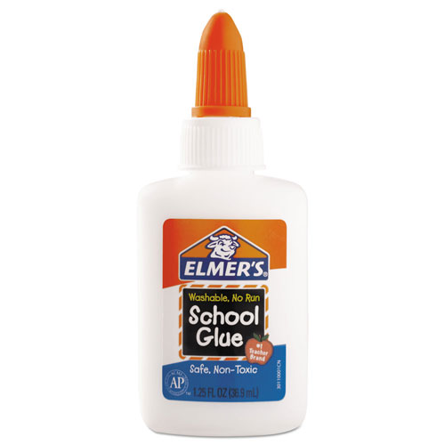 Elmer's Washable School Glue, 1 1/4 oz.