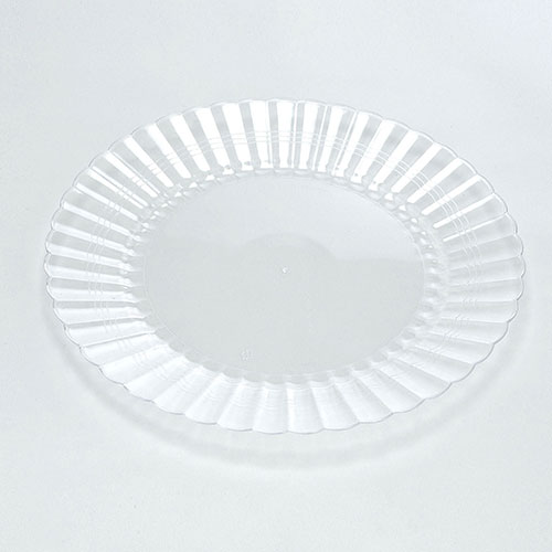 EMI Yoshi Plastic Dessert Plate, 6", Clear