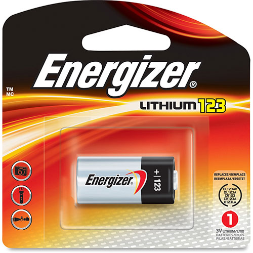 Energizer Lithium Photo Battery, 3 Volt, 4BX/CT, SRBK