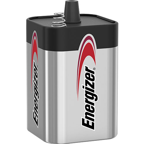 Energizer Max 529 6V Lantern Battery, For Lantern, 6V, 6 V DC, Alkaline, 1